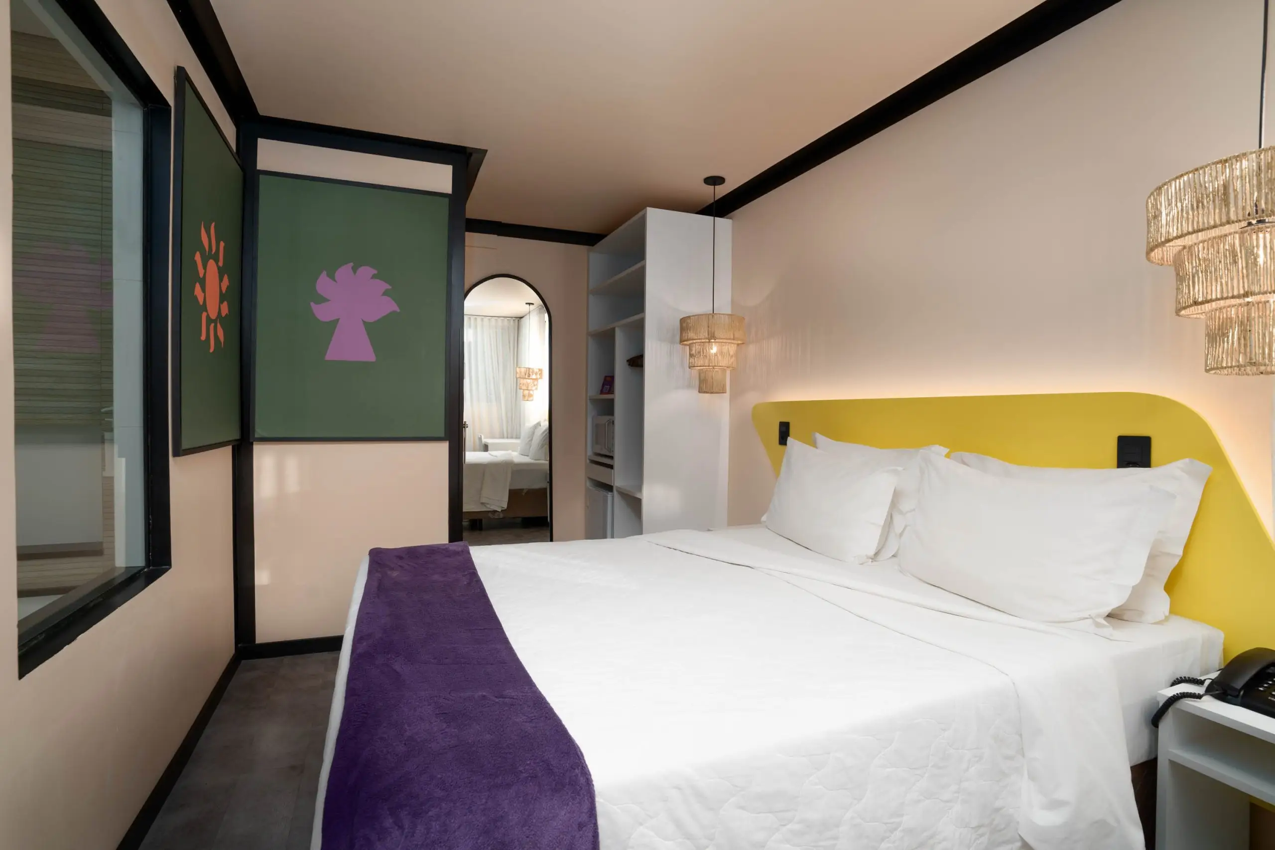 Suíte casal Bossa Jurerê Hotel